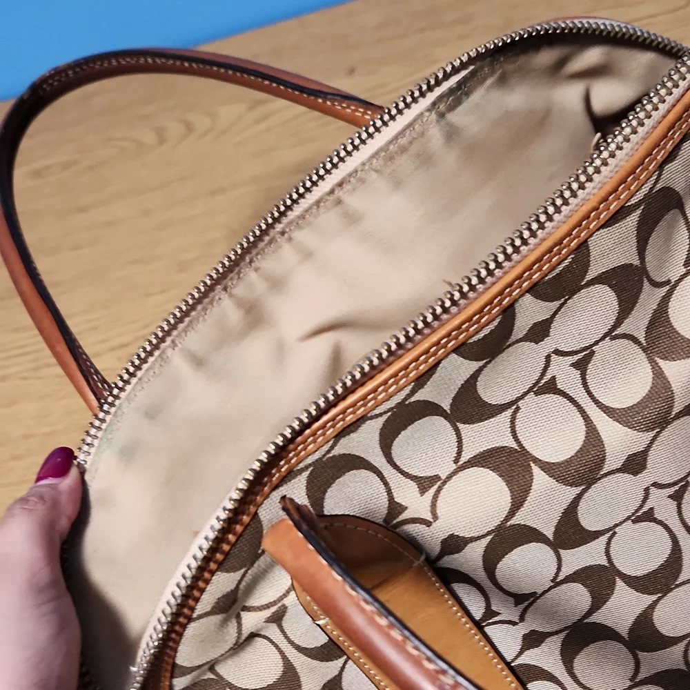 Coach large satchel - Picture 8 of 16